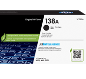 HP 138X Black LaserJet Toner Cartridge, W1380X